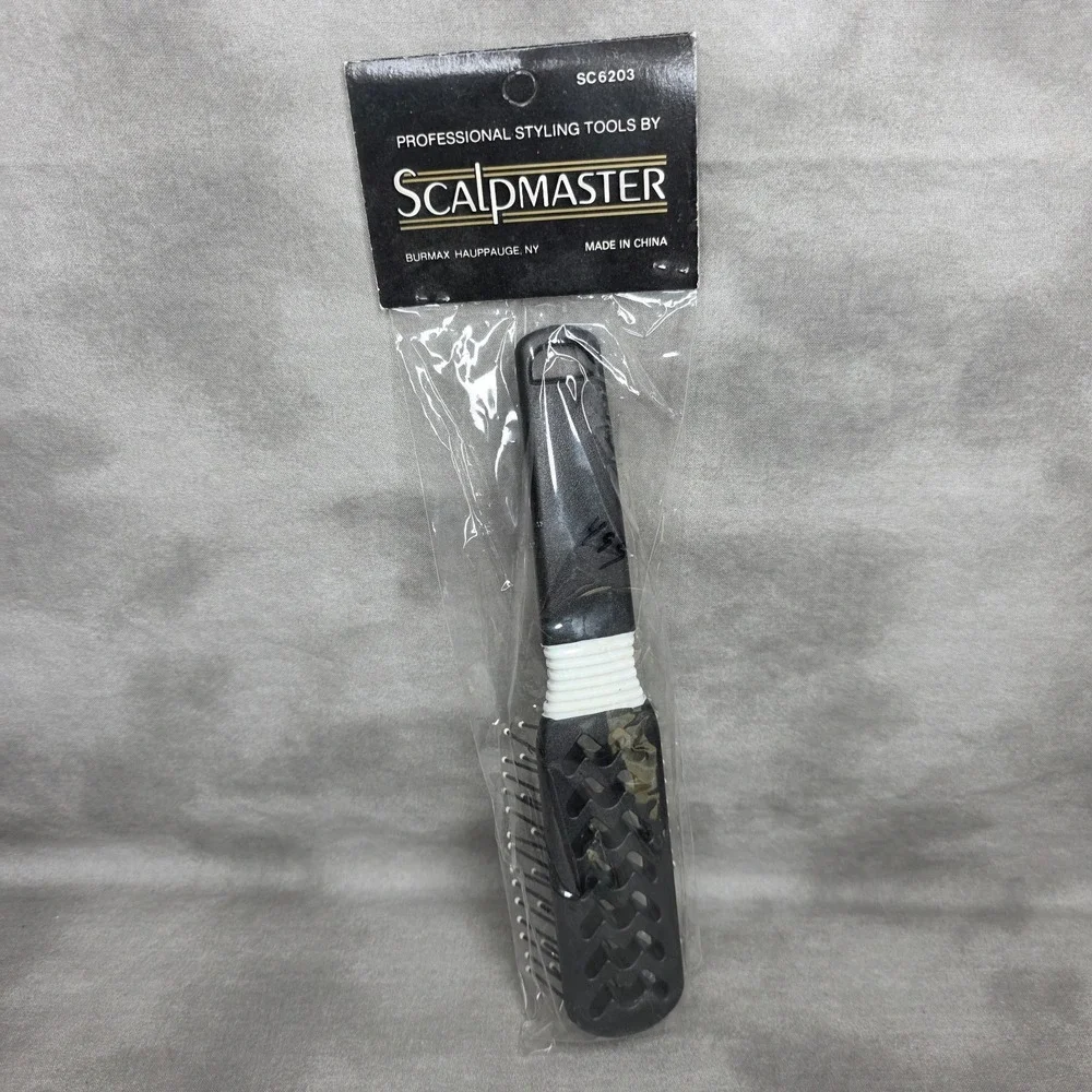 ScalpMaster # SC6203 Professional Hair Brush Vented Plastic Ball Tip Bristles